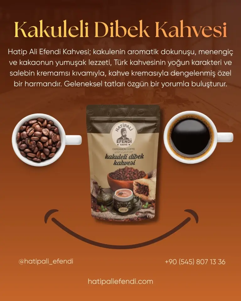 Hatipali Efendi Kakuleli Dibek Kahve